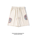 Load image into Gallery viewer, [BIGEMAN Series] ★Shorts★ Chinese style pants 2 colors Bottoms Short pants Embroidery Cotton linen Unisex Men's
