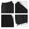 Load image into Gallery viewer, [BIGEMAN Series] ★Shorts★ Chinese-style pants, 2 colors, bottoms, short pants, unisex, men's, fake layered, black, gray
