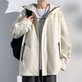 Load image into Gallery viewer, ✿New item! [BIGEMAN Series]★Jacket★ 2color outerwear with hood, unisex, men's, large size, simple, spring/autumn type
