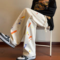 Load image into Gallery viewer, ✿New item! [BIGEMAN Series] ★Pants★ 2color Casual Pants Bottoms Unisex Men's Large Size Graffiti Stylish
