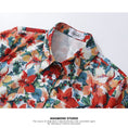 Load image into Gallery viewer, [ANAMONE STUDIO Series] ★Shirt★ Tops for women, SML, short length, floral pattern, easy to match, summer clothes
