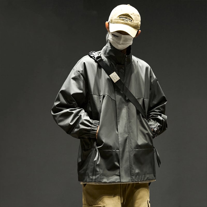 [SZON Series]★Jacket★ 5color Outerwear Unisex Men's Plain Casual Simple Easy to Match