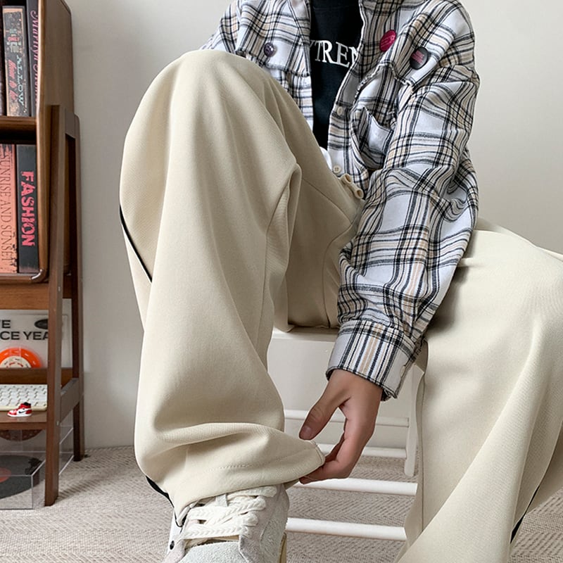 [V37 Series] ★Casual Pants★ 2color Pants Trousers Bottoms Unisex Men's Simple Easy to Match