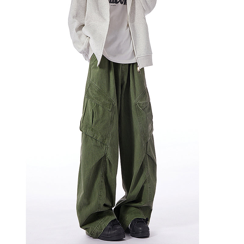 [BIGEMAN Series] ★Denim pants★ 2 colors Bottoms Unisex Men's Casual Simple Easy to match