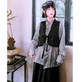 Load image into Gallery viewer, [Kokaisha---Butterfly Gin Series] ★Chinese-style top★ Happi coat, outerwear, unique, embroidered, butterfly, retro, easy to match
