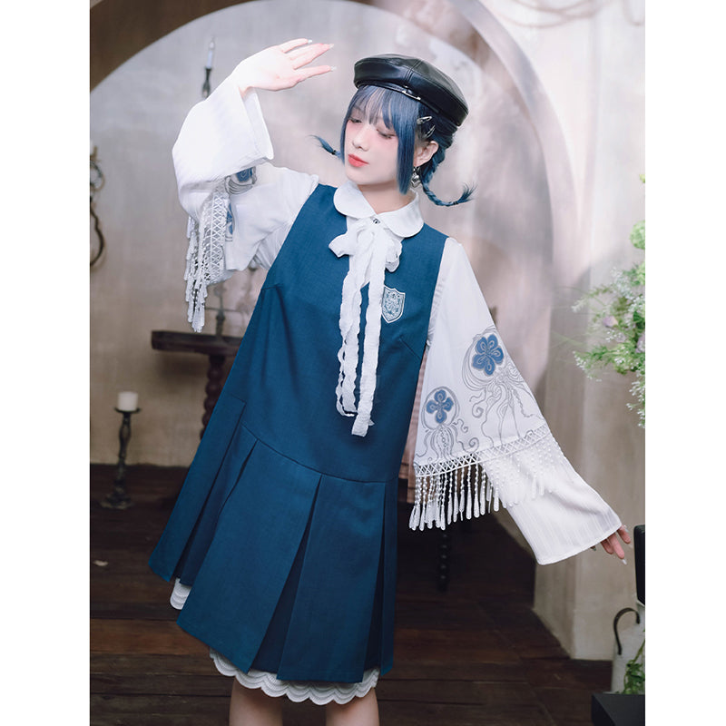 [Kokaisha---Butterfly Gin Series] ★Chinese-style top★ Happi coat, outerwear, unique, embroidered, butterfly, retro, easy to match