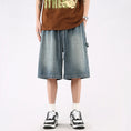 Load image into Gallery viewer, [XIHA Series] ★Shorts★ 3 colors Bottoms Shorts Unisex Men's Switching Black Beige Green
