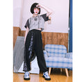 Load image into Gallery viewer, [Kogaisha---Purification Series] ★Chinese-style trousers★ Bottoms, trousers, casual pants, sports style, black
