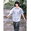 Load image into Gallery viewer, [Daiseiryuu 4 Series] ★Chinese-style tops★ Outerwear, shirts, long-sleeved shirts, sun protection, Chinese clothing, gray
