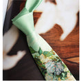 Load image into Gallery viewer, [Daiki Series]★Tie★ Accessory Decoration Oil Painting Style Men's Birthday Present Green Green Cute
