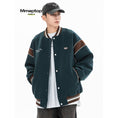 Load image into Gallery viewer, [Mmoptop Series] ★Stadium Jacket★ 3color Outerwear Unisex Men's Navy Dark Green Brown
