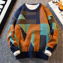 [HPCP Series] ★Sweater★ 2 color tops, unisex, men's, colorful, easy to match, retro, casual