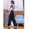 Load image into Gallery viewer, [Kogaisha---Purification Series] ★Chinese-style trousers★ Bottoms, trousers, casual pants, sports style, black
