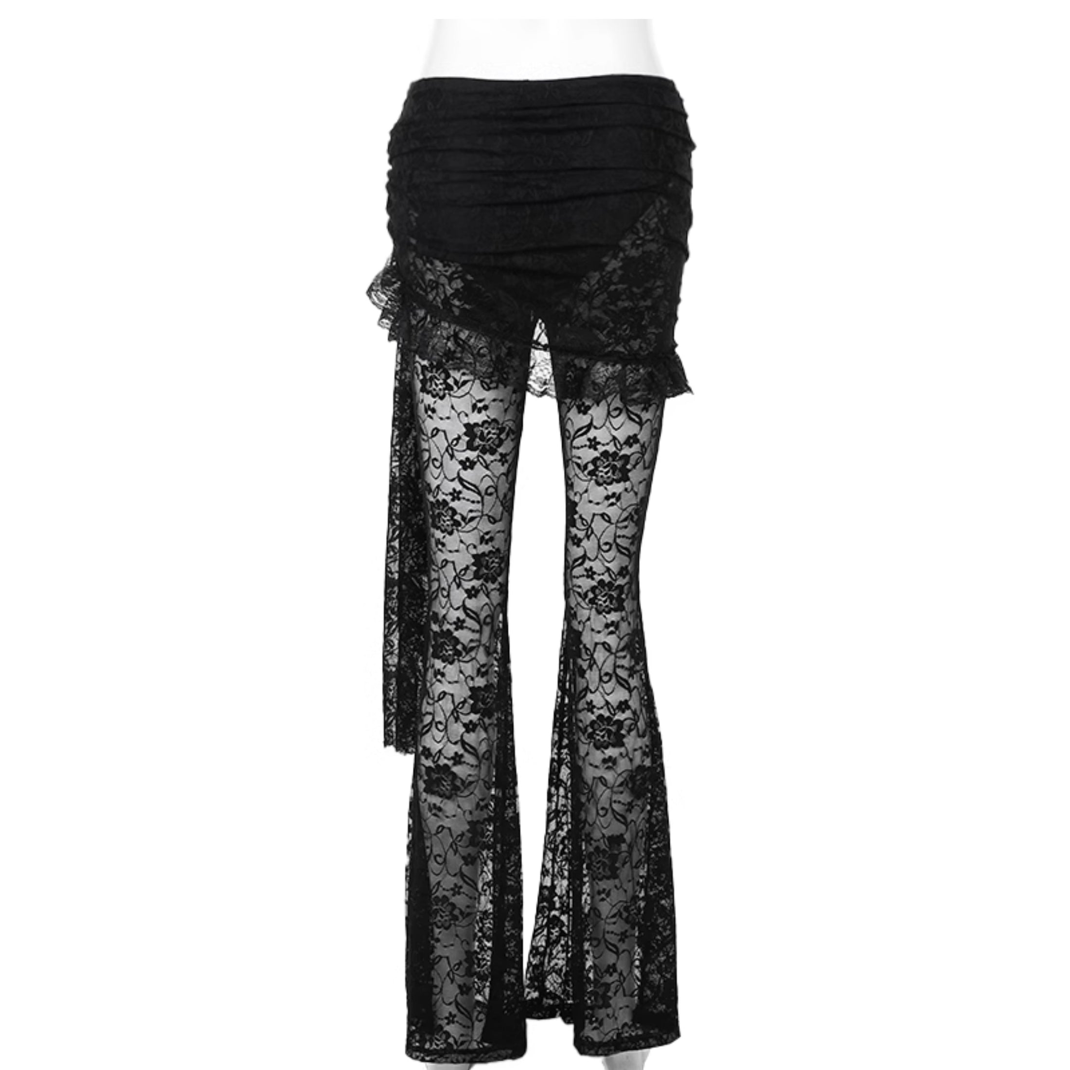 [PPG Series] ★Chinese-style pants★ 2 colors Bamboo Casual pants Trousers Bottoms Unisex Men's Large size Cool Thin Summer clothes Black Gray