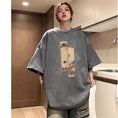 Load image into Gallery viewer, [PPG Series]★T-shirt★ 5color Tops Short Sleeve Unisex Men's Large Size Suede Oil Painting Style
