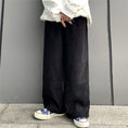 Load image into Gallery viewer, [BIGEMAN Series] ★Denim pants★ 2 colors Bottoms Unisex Men's Casual Simple Easy to match
