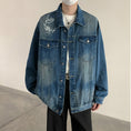 Load image into Gallery viewer, [XGY Series]★China style outerwear★ 3color jacket denim jeans unisex men's casual
