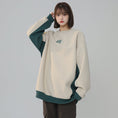 Load image into Gallery viewer, [Fujiiman Series] ★Tops★ 3color Sweatshirt Unisex Men's Round Neck Color Scheme Casual
