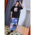 Load image into Gallery viewer, [Big Blue Dragon Series]★China style trousers★Bottoms Gaucho pants Loose Casual Black Black
