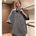 Load image into Gallery viewer, [GEBOXUAN Series]★China style tops★ 7color T-shirt, short sleeve T-shirt, unisex, men's, large size, suede
