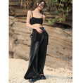 Load image into Gallery viewer, [Big Blue Dragon Series]★China style trousers★Bottoms Gaucho pants Loose Casual Black Black
