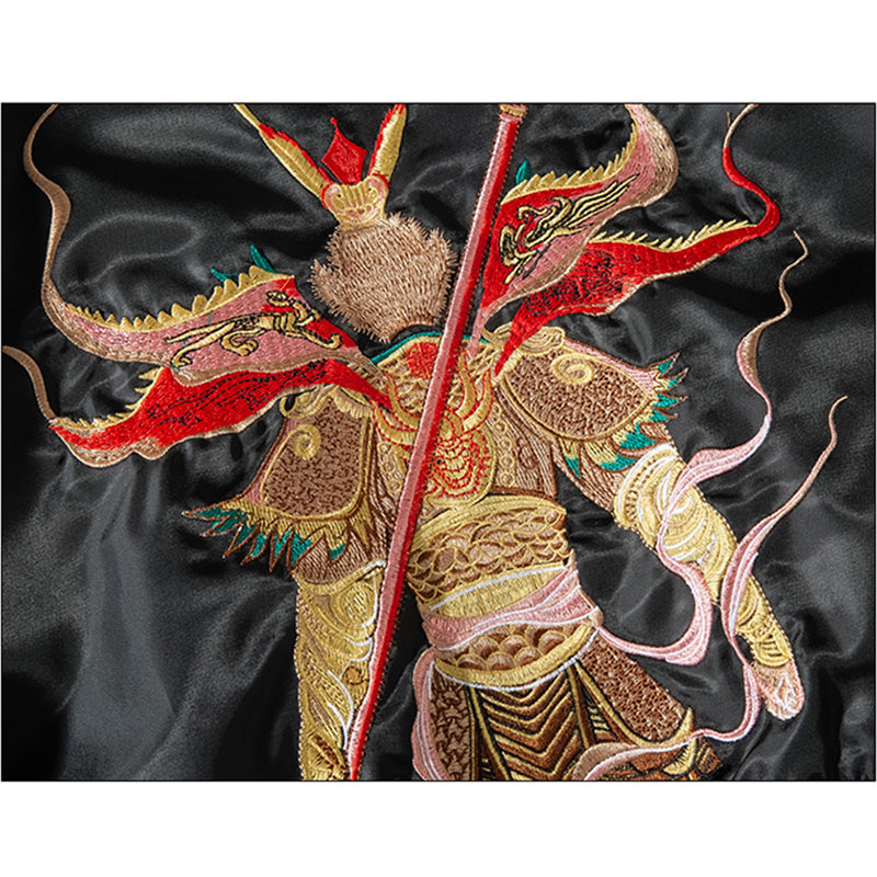 [GUIMIAN Series]★China style outerwear★Jacket Embroidery Unisex Men's Casual Easy to match