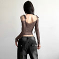 Load image into Gallery viewer, [HANMOYAN Series] ★Denim pants★ Pants Bottoms Butterfly Unique Women's Cute Easy to match
