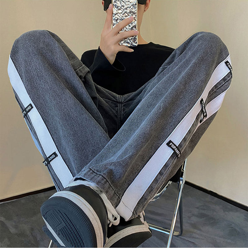 [PPG Series] ★Chinese-style pants★ 2 colors Bamboo Casual pants Trousers Bottoms Unisex Men's Large size Cool Thin Summer clothes Black Gray