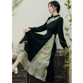 Load image into Gallery viewer, [Hanamori Series]★Chinese style dress★ Improved Chinese dress, fake layered, cute Chinese clothing
