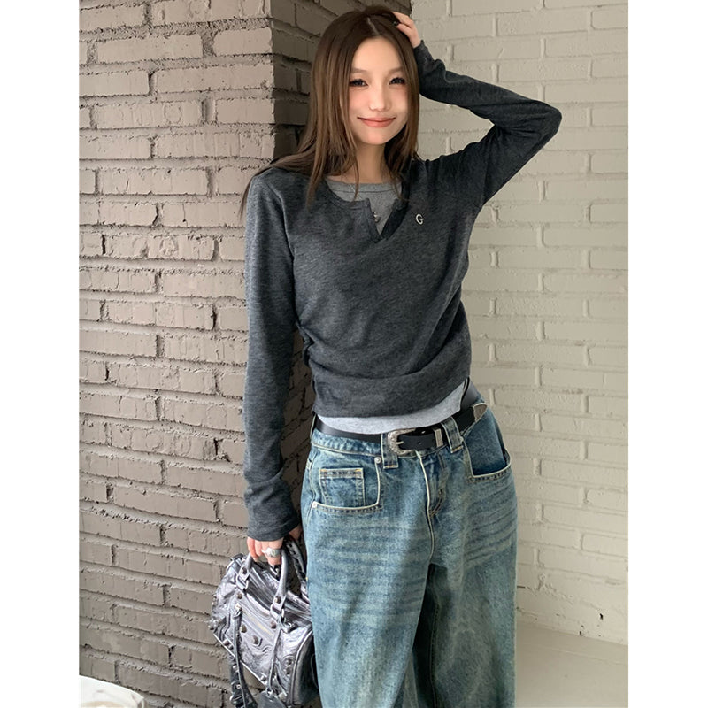 [HANMOYAN Series] ★Denim pants★ Pants Bottoms Butterfly Unique Women's Cute Easy to match