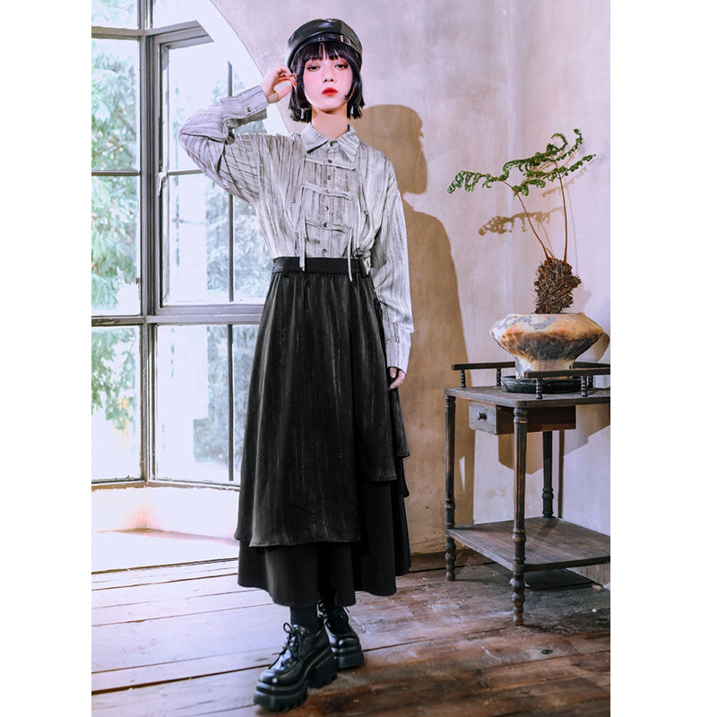 [Kokaisha---Butterfly Gin Series] ★Chinese-style top★ Happi coat, outerwear, unique, embroidered, butterfly, retro, easy to match