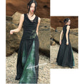 Load image into Gallery viewer, [Big Blue Dragon Series]★China style trousers★Bottoms Gaucho pants Loose Casual Black Black
