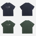 Gallery viewerに画像を読み込む, 【NCLLWシリーズ】★Tシャツ★ 4color トップス 半袖 男女兼用 メンズ カートゥーン 青 白 緑 灰 合わせやすい
