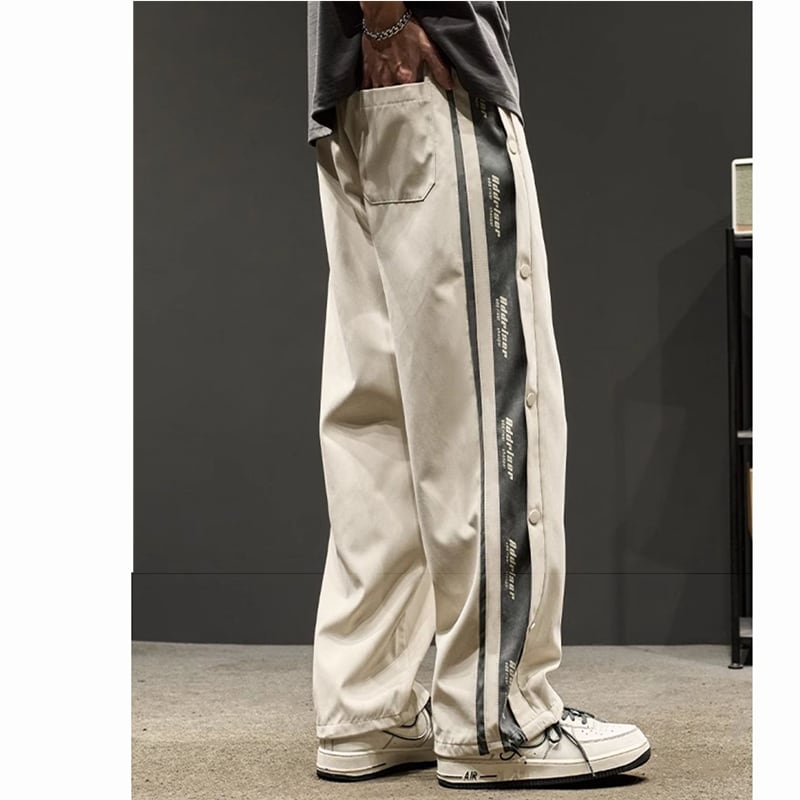 [SZON Series]★Casual pants★ 2color pants bottoms unisex men's color scheme easy to match