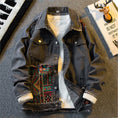 Load image into Gallery viewer, [HPCP Series] ★Jacket★ Denim Jacket Jeans Unisex Men's Switching Ethnic Style
