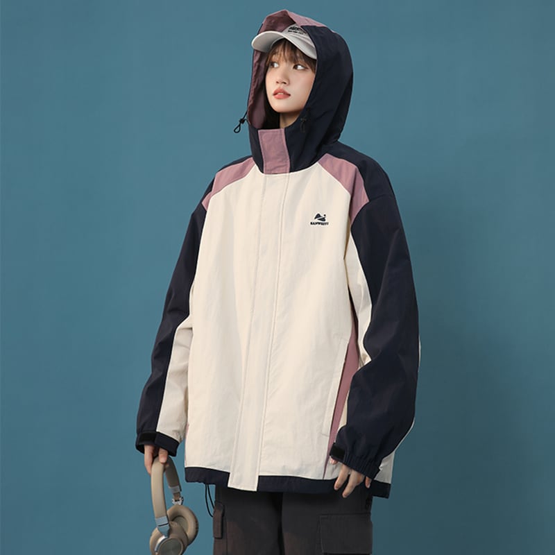 [Fujiiman Series]★Jacket★ 2color Outerwear Unisex Men's Casual Beige Navy