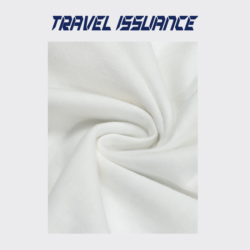 [TRAVEL ISSUANCE Series] ★POLO shirt★ 2 colors Tops Short sleeve Unisex Men's Color scheme Summer clothes Casual Red White