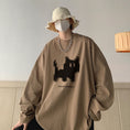 Load image into Gallery viewer, [PPG Series]★T-shirt★ 8color Tops Unisex Men's Large Size Cotton Cat Cat Cat
