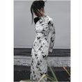 Load image into Gallery viewer, ✿New item! [Da Qinglong Shu Series] ★China style dress★ Cheongsam dress velvet butterfly long length color scheme slimming
