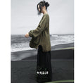 Load image into Gallery viewer, [Big Blue Dragon Series]★China style trousers★Bottoms Gaucho pants Loose Casual Black Black
