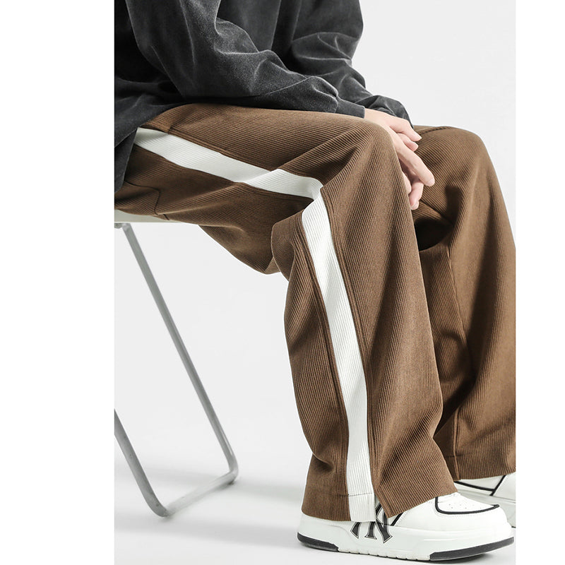 [Satoru Series]★Pants★ 3color Casual Pants Bottoms Unisex Men's Large Size Casual Simple Color Scheme