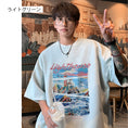 Gallery viewerに画像を読み込む, 【PPGシリーズ】★Tシャツ★ 5color トップス 半袖 男女兼用 メンズ 大きいサイズ スエード 油絵風
