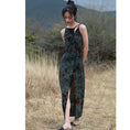 Load image into Gallery viewer, [Daiseiryuu 4 Series] ★Chinese-style dress★ Tie-dyed dress, slimming, Chinese clothing, slit, green
