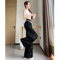 Load image into Gallery viewer, [PPG Series] ★Chinese-style pants★ 2 colors Bamboo Casual pants Trousers Bottoms Unisex Men's Large size Cool Thin Summer clothes Black Gray
