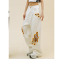 Load image into Gallery viewer, [WIZARD Series] ★Denim pants★ 2 colors Pants Bottoms Jeans Unisex Ladies Men Flame Stylish
