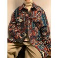 Load image into Gallery viewer, [HUINIU Series]★Jacket★ Outerwear Unisex Men's Large Size Ethnic Style Casual
