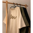 Load image into Gallery viewer, [TUOFEI Series]★T-shirt★ 3color Tops Unisex Men's Short Sleeve Suede Green Black Beige
