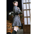 Load image into Gallery viewer, ✿New item! [Kokaisha --- Dragon dyed series] ★China style skirt★ Bottoms Mini skirt Pleated skirt Irregular
