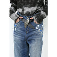 Load image into Gallery viewer, [M7 Series]★Denim Pants★ 2color Pants Bottoms Unisex Men's Graffiti Print Black Blue
