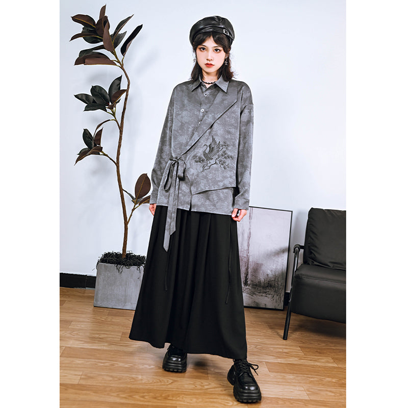 [Kokaisha---Butterfly Gin Series] ★Chinese-style top★ Happi coat, outerwear, unique, embroidered, butterfly, retro, easy to match